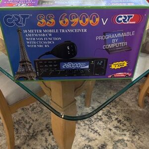 New SS 6900 V Mobile Transciever - Black